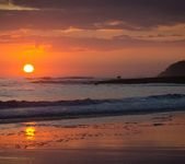 pic for Surfin gona sunset 